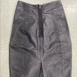 Firetrap leather skirt